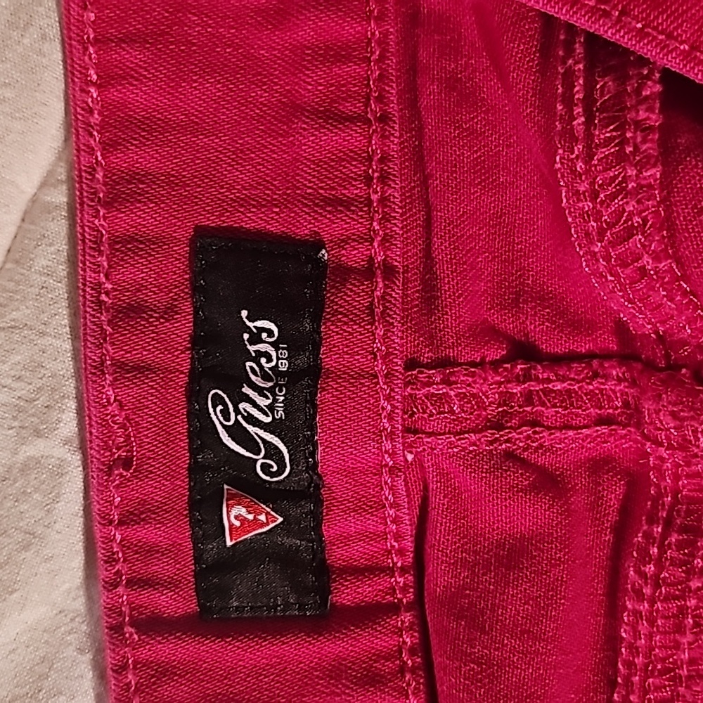 Woman's, Guess Jeans,  size 34 , color red - Picture 5 of 9